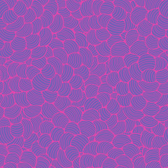 Seamless abstract wave hand-drawn pattern.