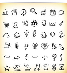Handdrawn Icons