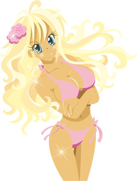 beach girl