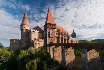Corvin's (or Hunyadi) Castle in Hunedoara, Romania