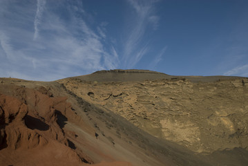 Berge bei El Golfo, Lanzarote