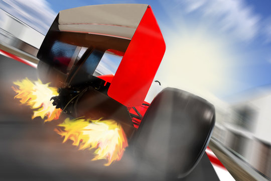 race car