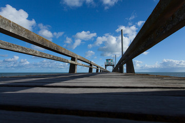 Fototapeta premium jetty pontoon luc sur mer