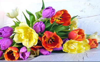 Ostern, Frühling, Geburtstag, Tulpen, Blumengruß