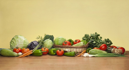 mix of fresh vegetables