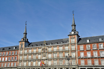 Obraz premium Plaza Mayor (Main square). Madrid. Spain
