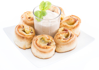 Pizza Bread (on white)