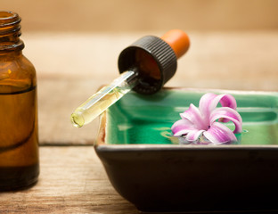 dropper of hyacinth essence