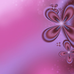 фон цветочный пурпурный