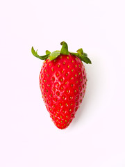 Fresh strawberry Isolated on white background