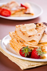 Crepes And Fruits