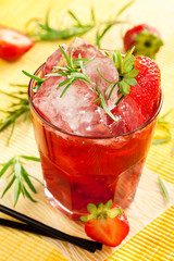 Strawberry drink