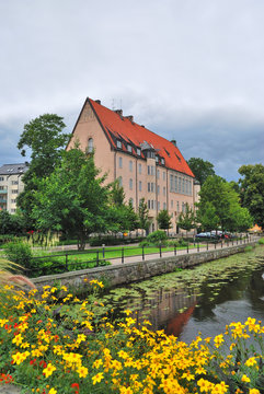 Sweden. Blooming Uppsala before the storm