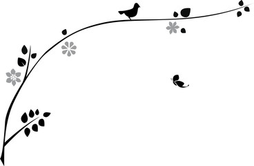 oiseau sur la branche