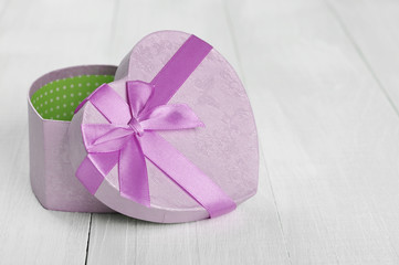 Pink gift box
