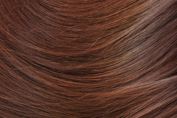 brunette hair texture