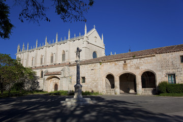 Fototapeta na wymiar Charterhouse z Miraflores, Burgos, Castilla y León, Hiszpania