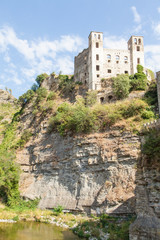 Fototapeta na wymiar Dolceacqua Medieval Castle