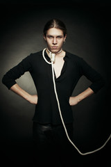 Serious man