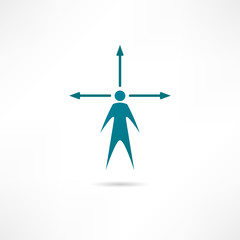 Choose the direction icon