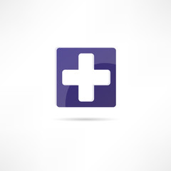 Fototapeta premium health center icon