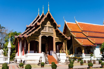 Obraz premium Wat Phra Singh, Chiang Mai, Thailand