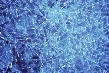 Ice frozen water