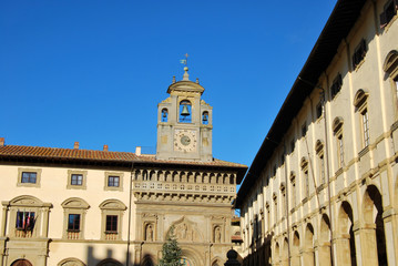Fototapeta na wymiar Widok z Arezzo - Toskania - Włochy - 0147