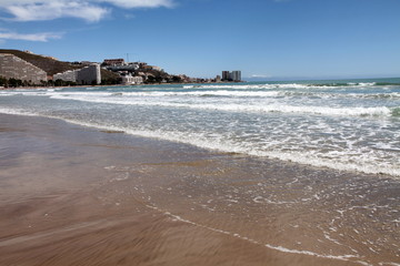 Cullera beach Costa del Azahar Valencia province Spain