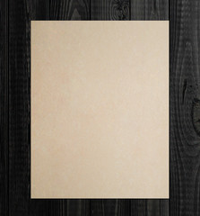 gray wood texture with crafted poster
