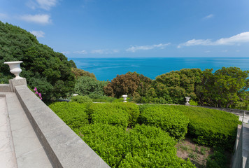 beautiful landscape in Vorontsov Palace