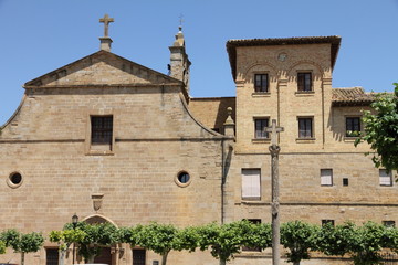 Fototapeta premium San Francisco monastery,Olite,Navarre,Spain