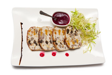 modern design appetizer