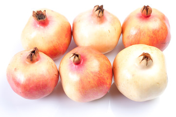 Ripe pomegranate fruit