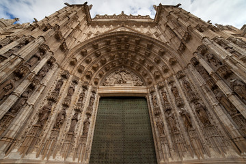 Door of Assumption of the Seville Cathedral
