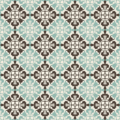 vintage seamless pattern with Victorian motif