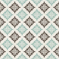 vintage seamless pattern with Victorian motif