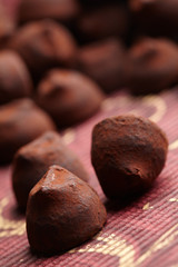 chocolate truffles