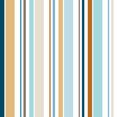 Seamless Pattern Retro Stripes
