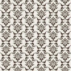 seamless damask pattern with Victorian motif