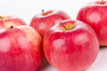 Apples closeup