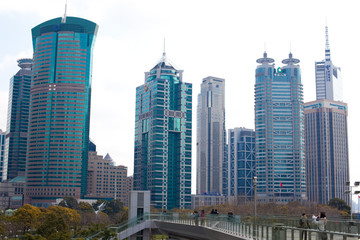 Naklejka premium Shanghai