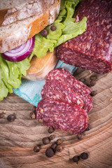 salami slices