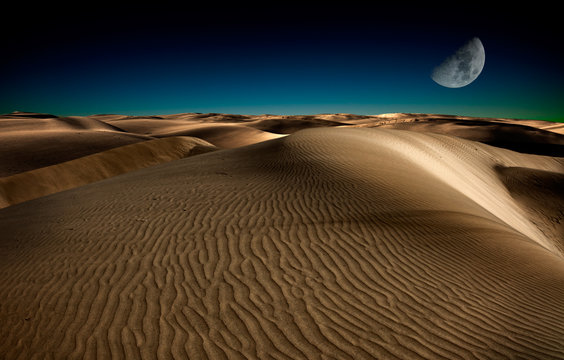 Night In Desert