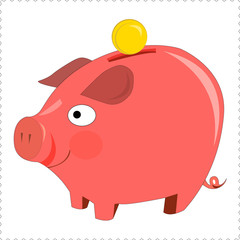 pinky piggy bank