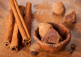 Chocolate truffle candy