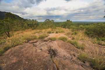 Landscape of Kakadu National Park before storm, Australia, Austr