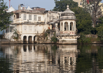 Fototapeta na wymiar Lake Palace w Udaipur, Indie