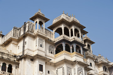 Fototapeta na wymiar City Palace in Udaipur, India