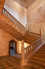 Stairs in the cathedral